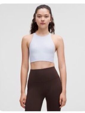 Lululemon Like a Cloud Longline High Neck Bra, A-C cup support size 6